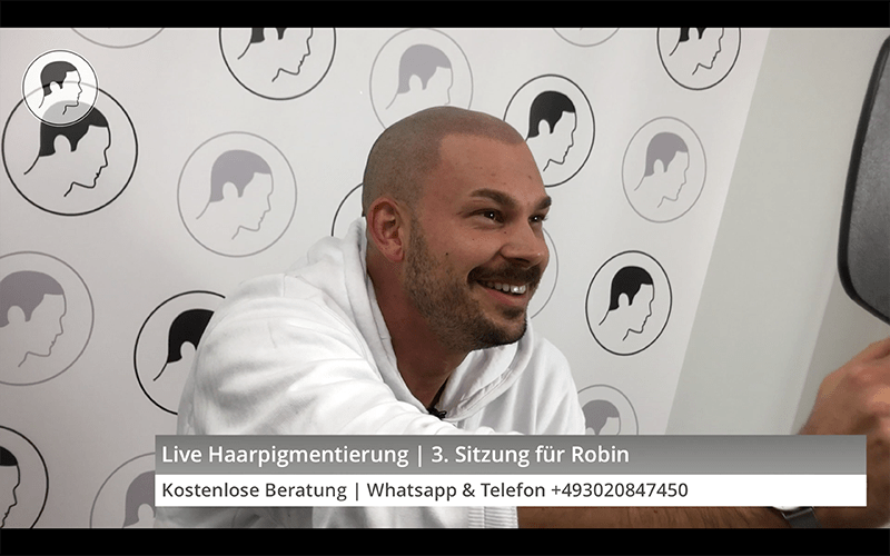 Das Ergebnis nach der 3. Sitzung war schon sehr gut!