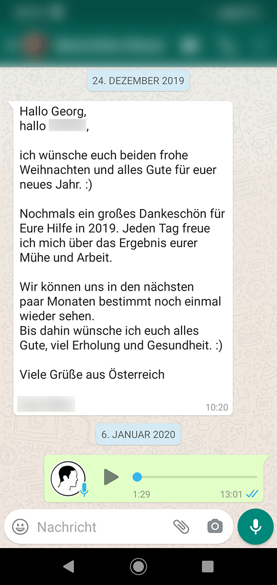 Whatsapp Bewertung 2