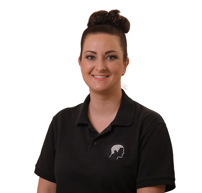 Pigmentiererin Nicole Danelski