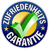 Zufriedenheitsgarantie Siegel